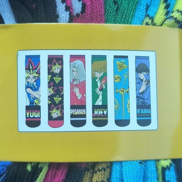 Yu-Gi-Oh Crew Socks - Picture 3 of 3